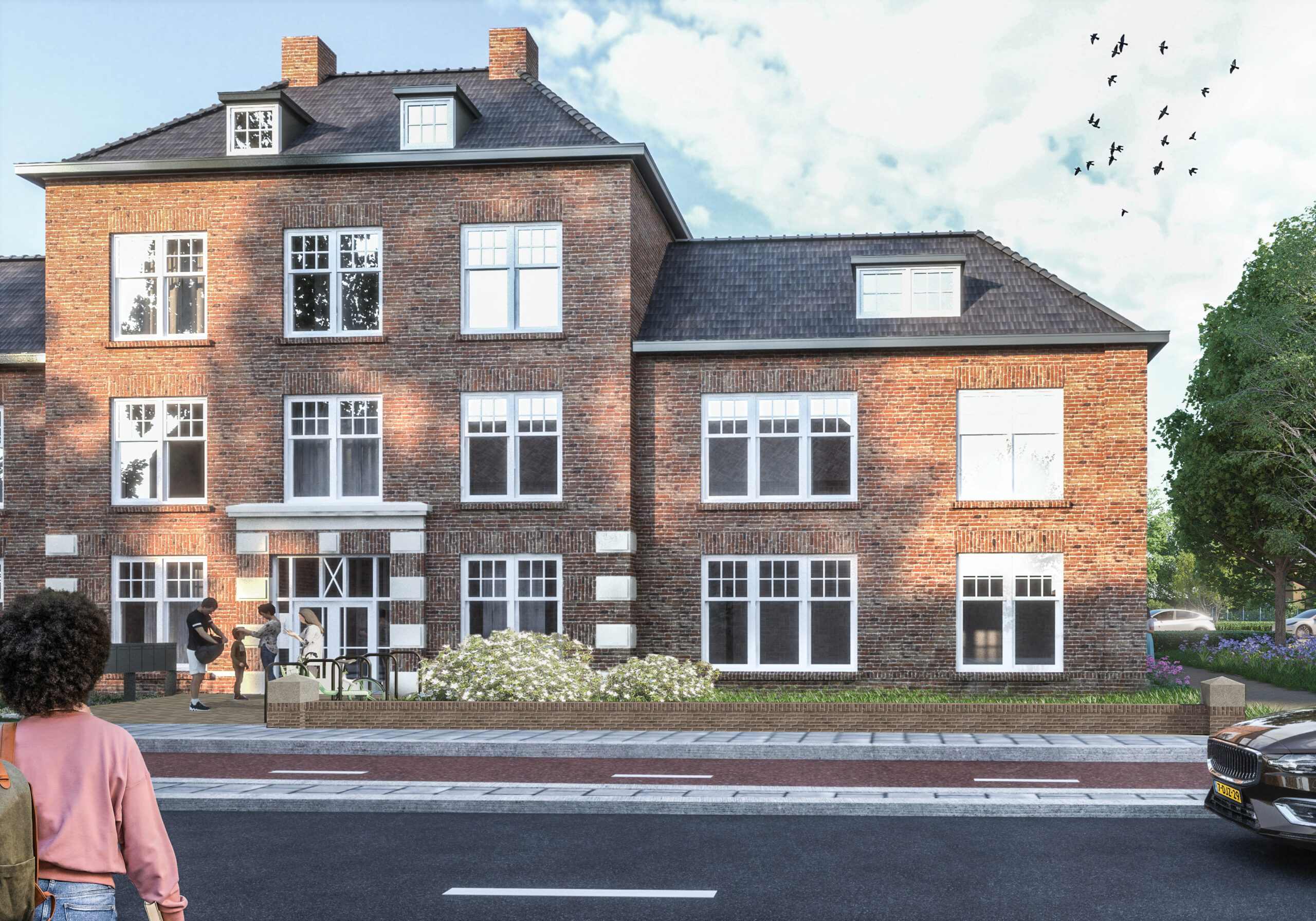 Realisatie tiny houses Molenstraat 121-121a en achter 125b, Helmond